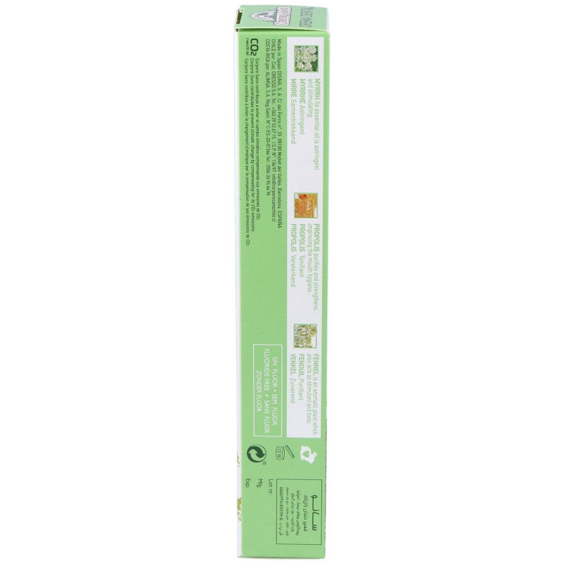 Crema Dental con Mirra Propolis e Hinojo 75ml - Corpore Sano