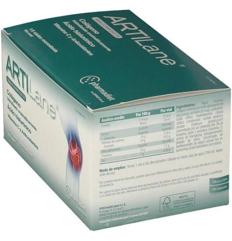 Artilane (15 Ampollas Bebibles) - Pharmadiet S L u