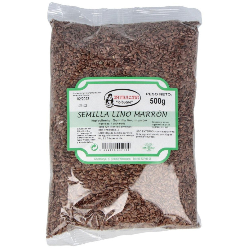 Linaza Semilla Marron 500 g - Intracma