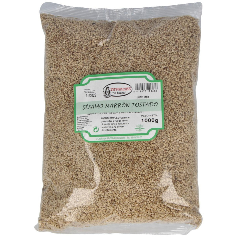 Sesamo Marron Tostado 1kg - Intracma