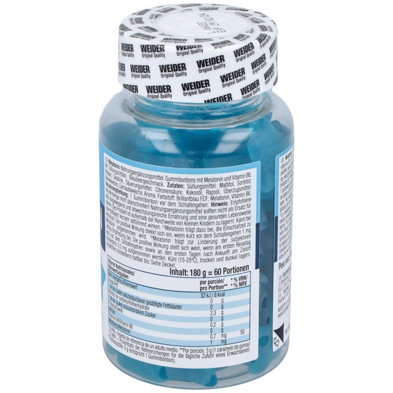 Weider Gummy Up Revolution Melatonin Up 250G 60 Gummies