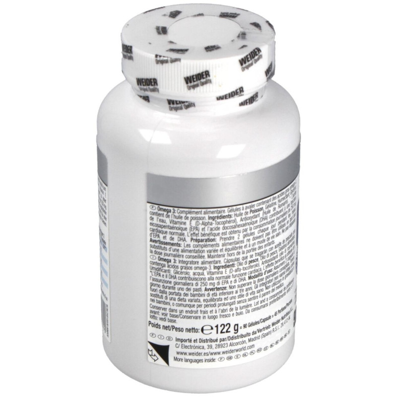 Weider Omega 3 90Softgels