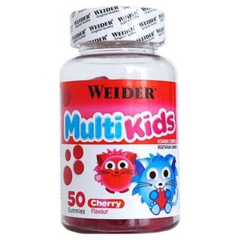 Weider Gummy Up Multikids Up Cherry 50Gummies