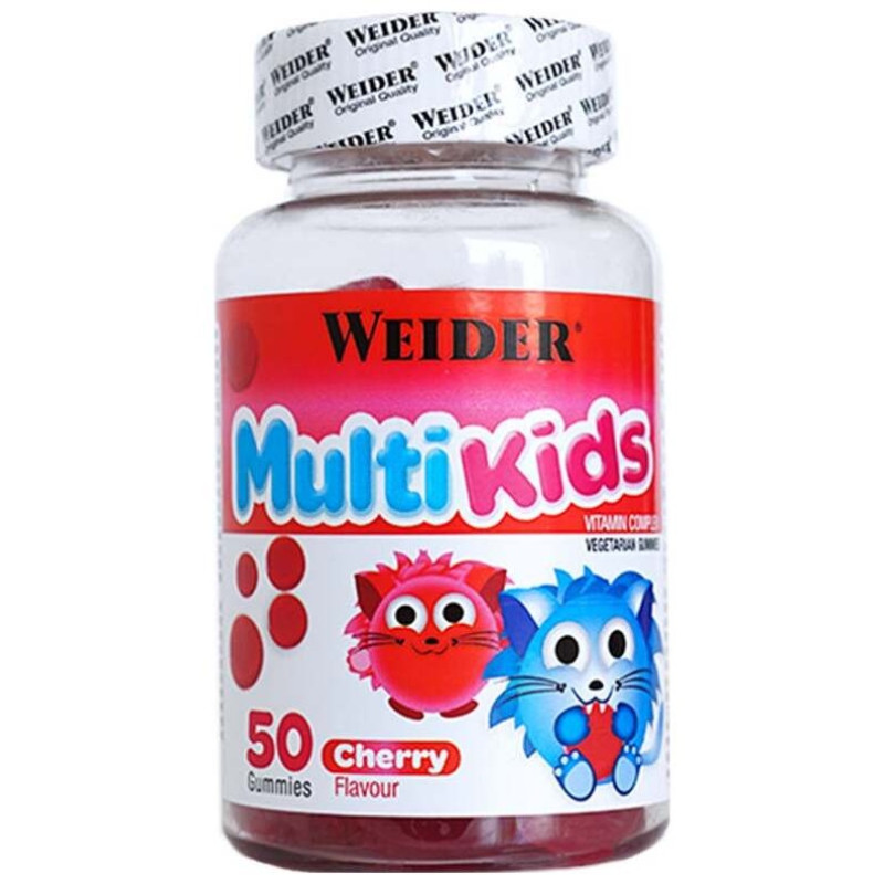 Weider Gummy Up Multikids Up Cherry 50Gummies