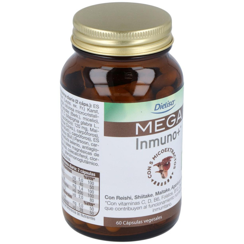 Mega Immuno + 60 Caps - Dietisa