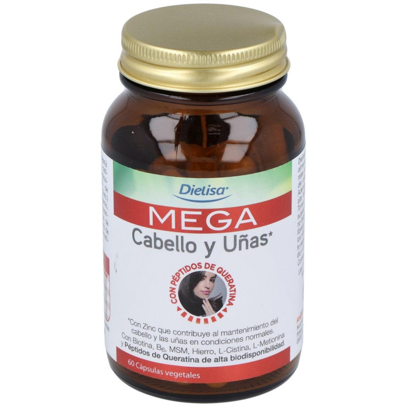 Mega Cabello y Uñas 60caps - Dietisa