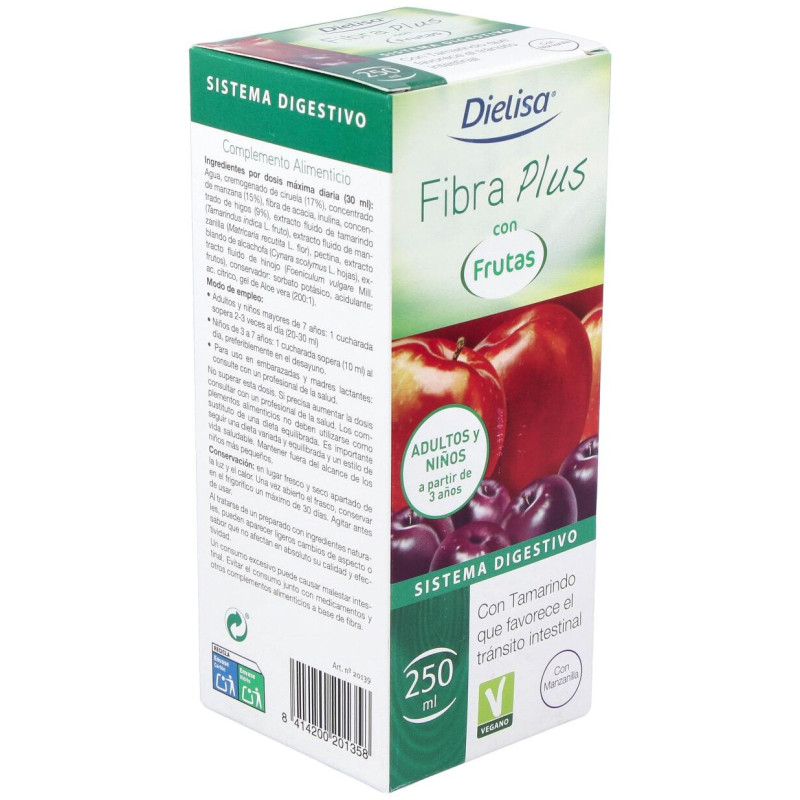 Fibra Plus con Frutas 250ml - Dietisa