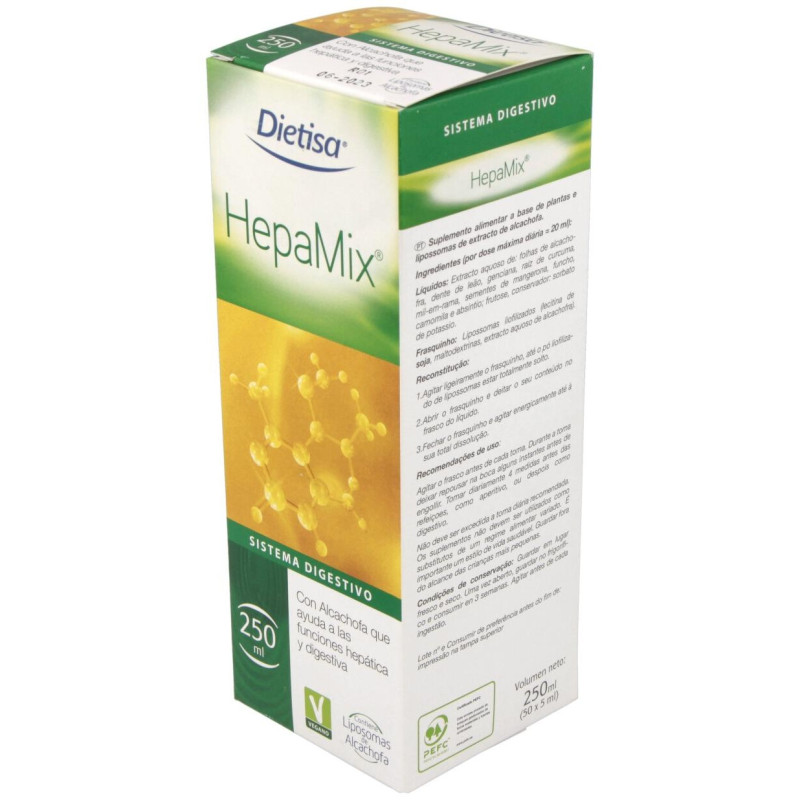 Hepamix (Hepatico-Biliar) Jarabe 250Ml