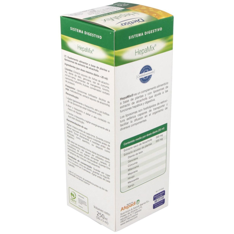 Hepamix (Hepatico-Biliar) Jarabe 250Ml