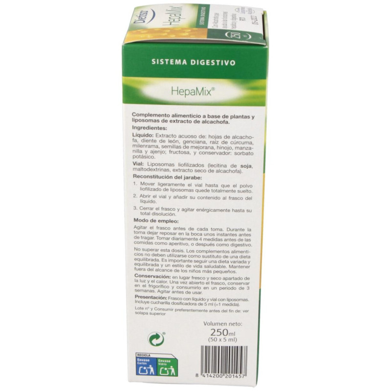 Hepamix (Hepatico-Biliar) Jarabe 250Ml
