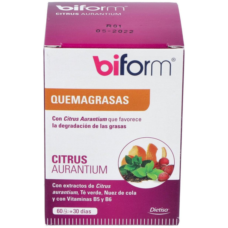 Biform Citrus Aurantium Quemagrasas 60cáps - Dietisa