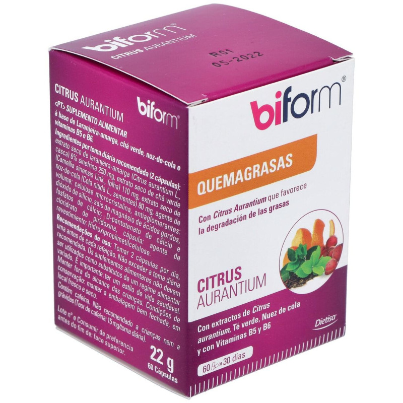 Biform Citrus Aurantium Quemagrasas 60cáps - Dietisa