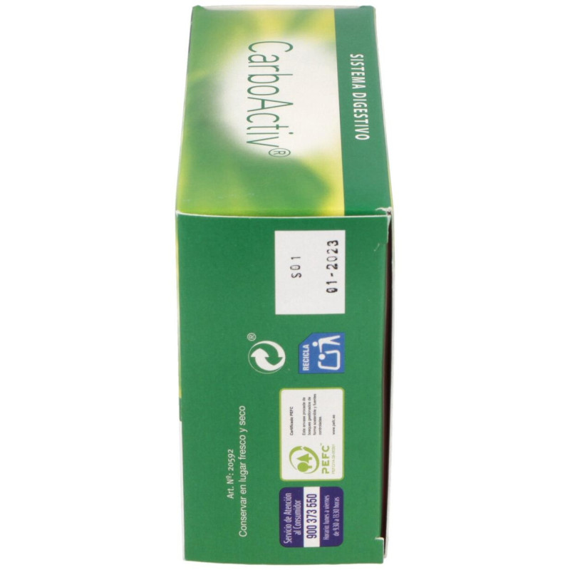 Carboactiv 60cáps - Dietisa