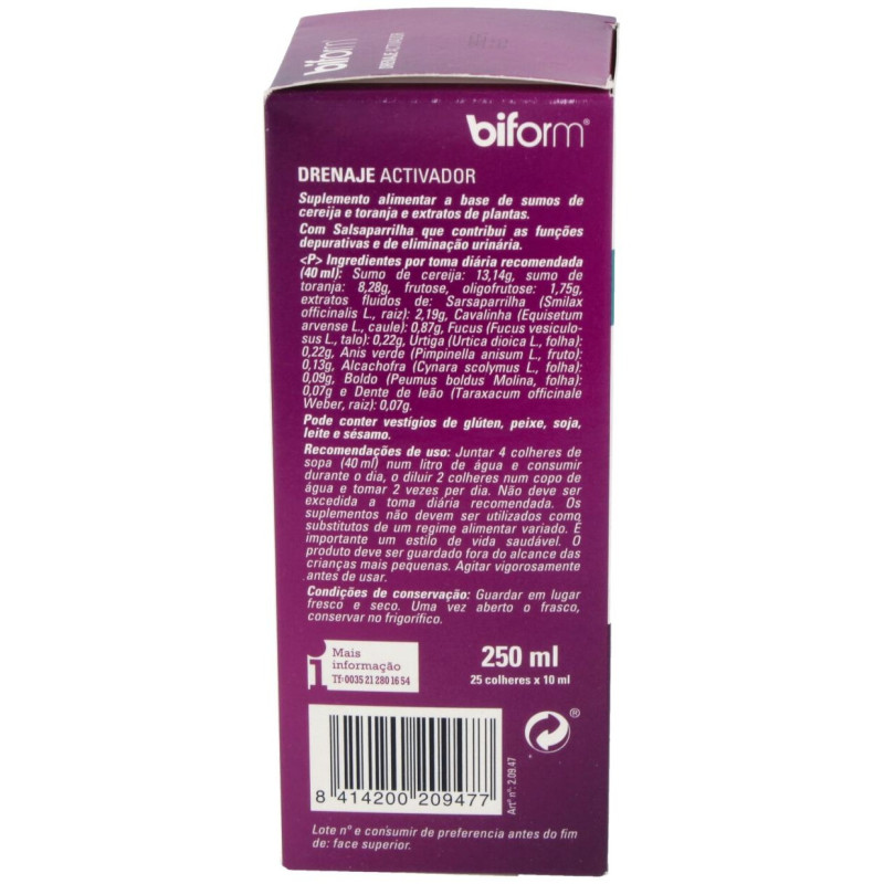 Biform Drenaje Activador 250ml - Dietisa