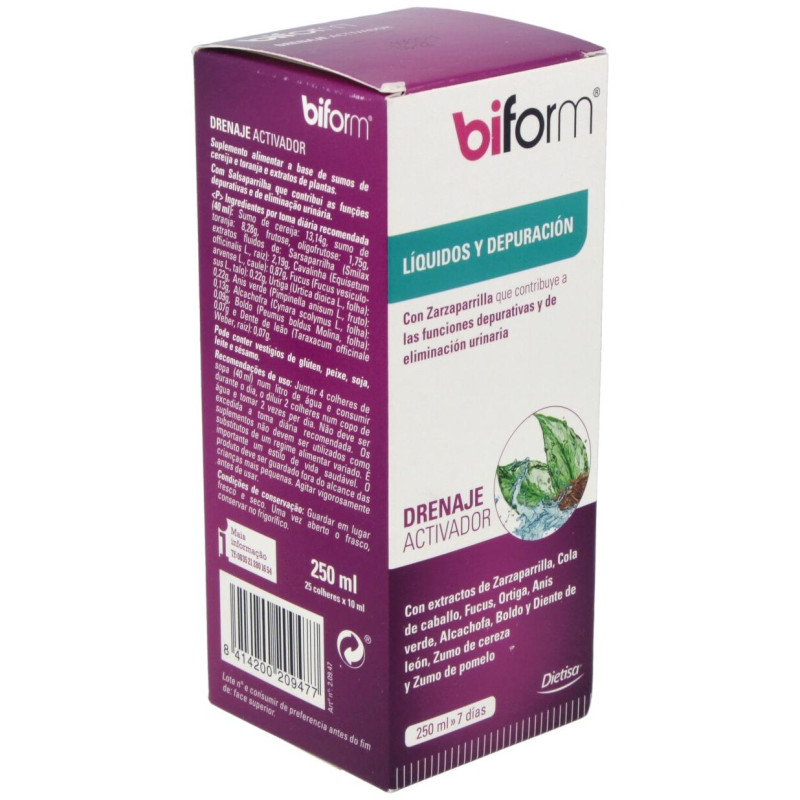 Biform Drenaje Activador 250ml - Dietisa