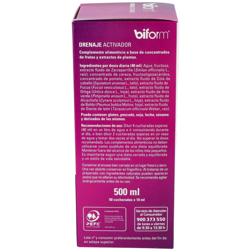 Biform Drenaje Activador 500ml - Dietisa