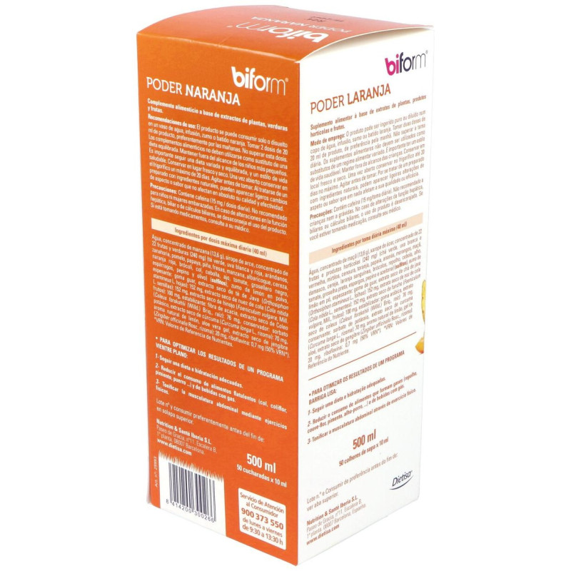 Biform Poder Naranja 500ml - Dietisa