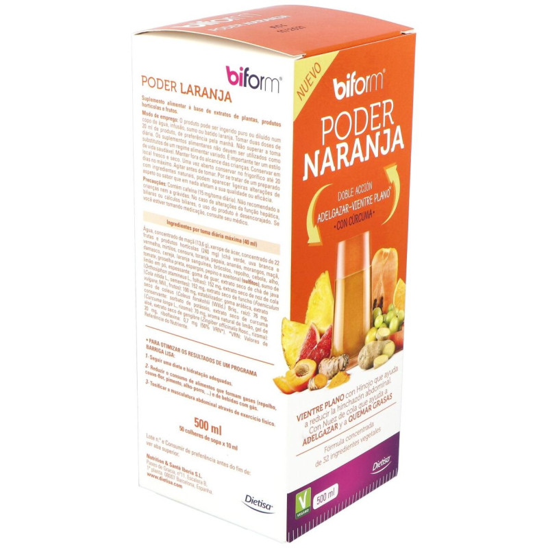 Biform Poder Naranja 500ml - Dietisa
