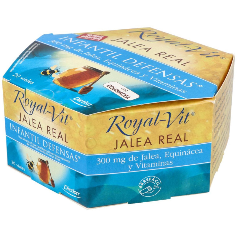 Jalea Real Royal Vit Infantil 300mg. 20amp - Dietisa