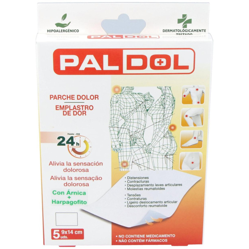 Parche Alivio Dolor Estuche De 5 Parches
