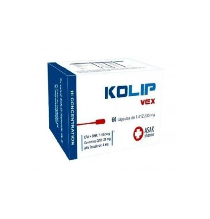 Kolip Vex (60 Cápsulas) - Bioksan Pharma