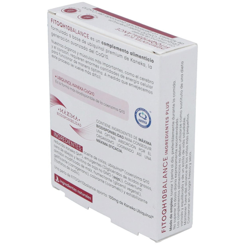 Fdb Fitoqh10 Balance Ubiquinol 30Caps