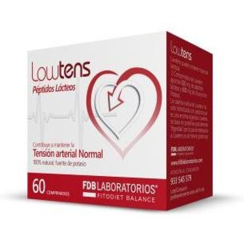 Lowtens Peptidos Lacticos 60Comp.