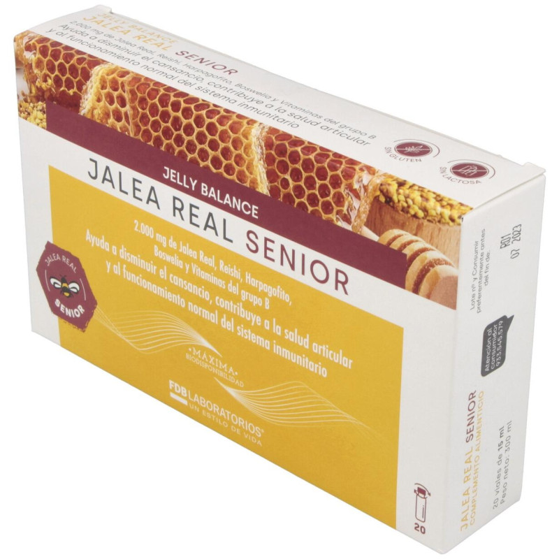 Jelly Balance Senior Jalea Real 20viales - Fdb