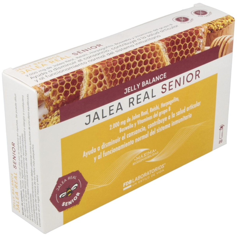 Jelly Balance Senior Jalea Real 20viales - Fdb