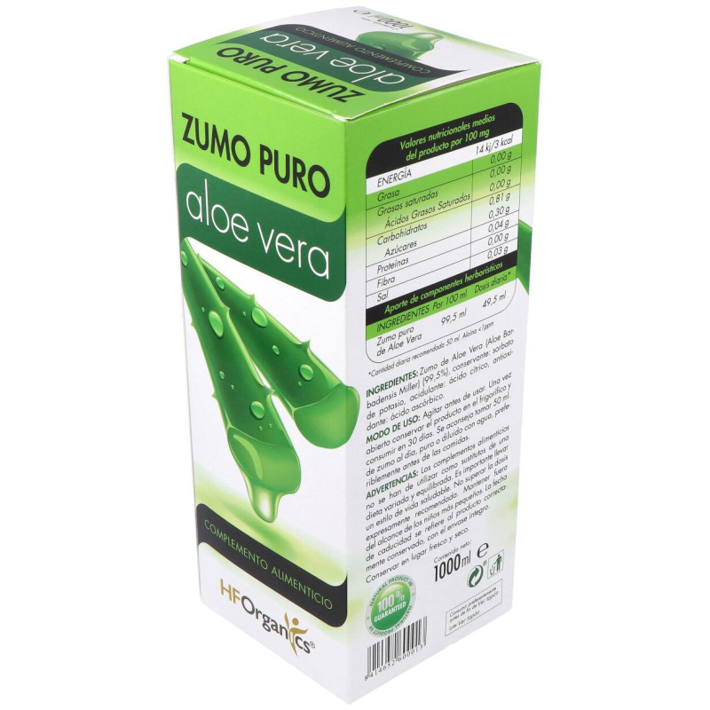Hforganics Zumo Puro Aloe Vera 1L