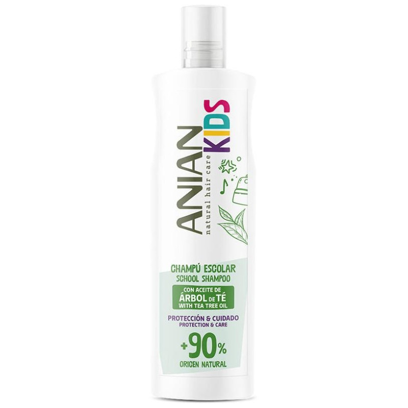 Champú Escolar Aceite Árbol de Té 400ml - Anian