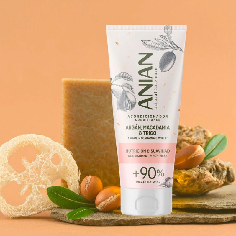 Anian Argán Macadamia Trigo Acondicionador 250Ml
