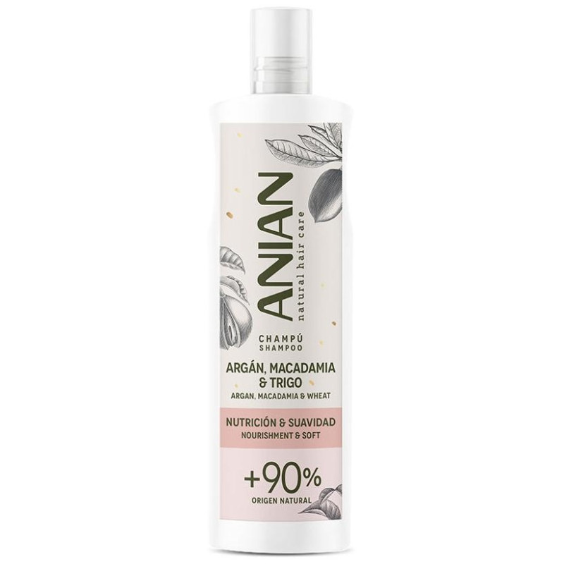 Argán Nutrición Suavidad Champú 400ml - Anian