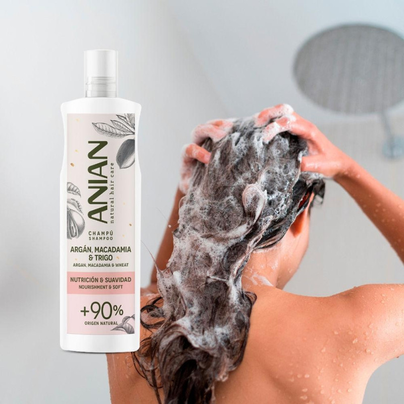 Argán Nutrición Suavidad Champú 400ml - Anian