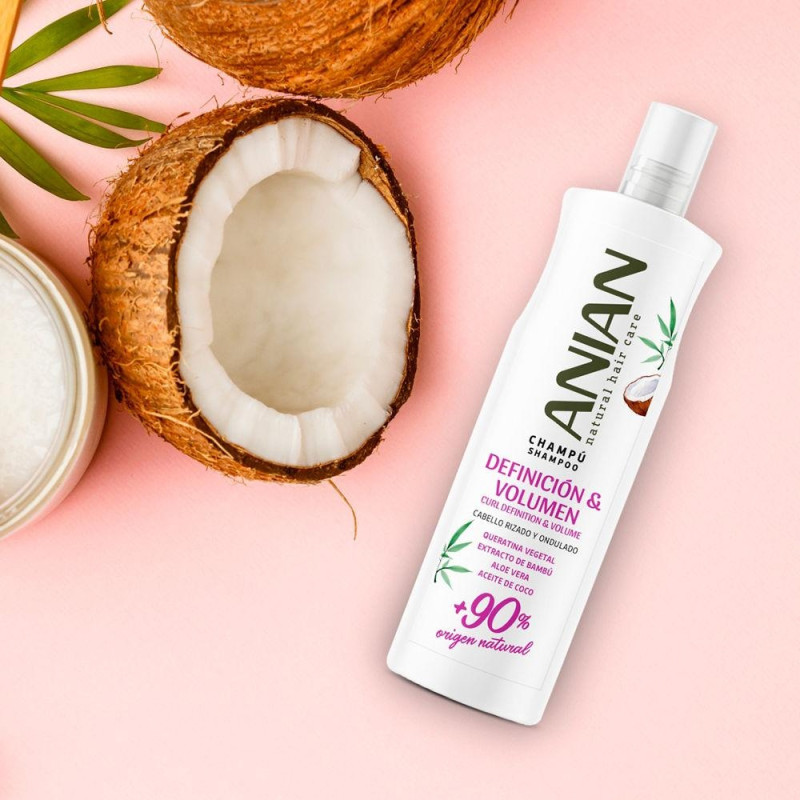 Definición y Volumen Champú Vegetal 400ml - Anian