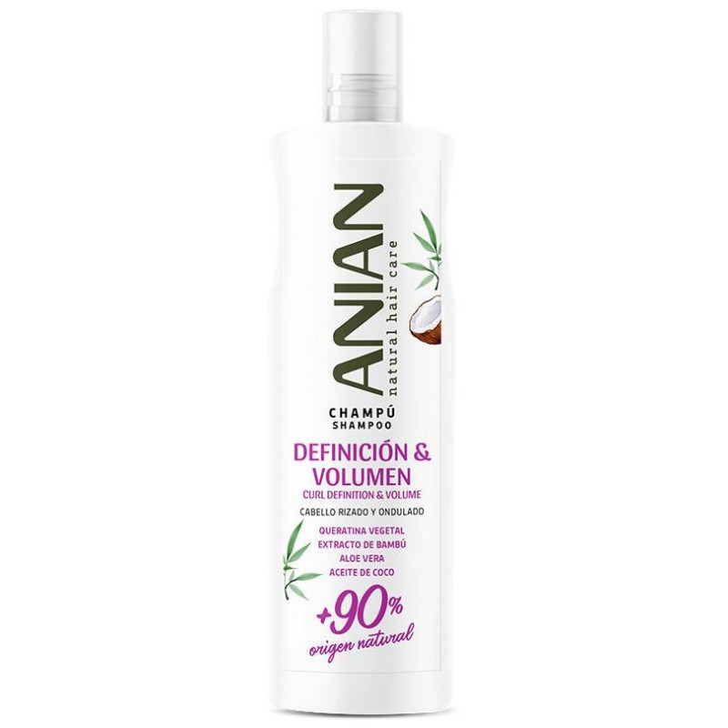 Definición y Volumen Champú Vegetal 400ml - Anian