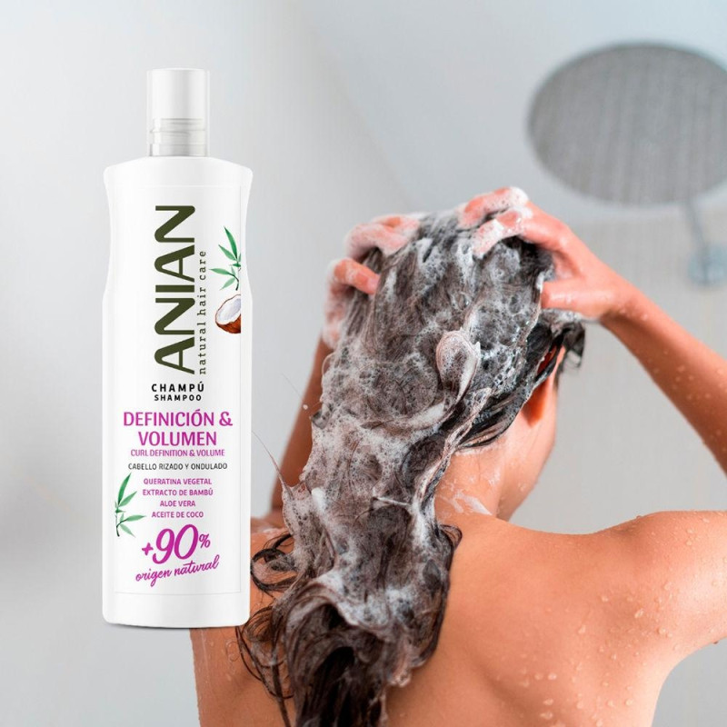Definición y Volumen Champú Vegetal 400ml - Anian