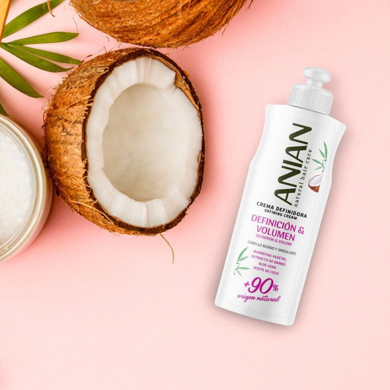 Definición y Volumen Crema Definidora de Rizos 250ml - Anian