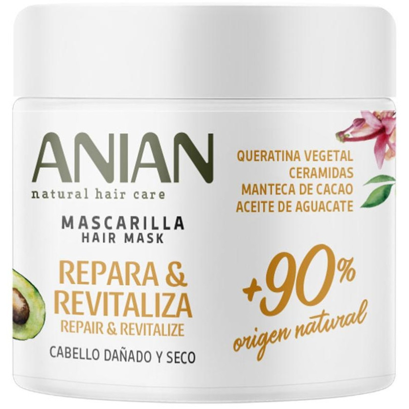 Repara y Revitaliza Mascarilla Queratina Vegetal 350ml - Anian