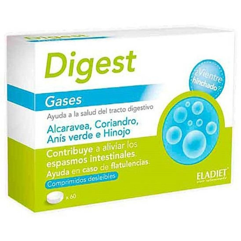 Digest Gases en Comprimidos - Eladiet
