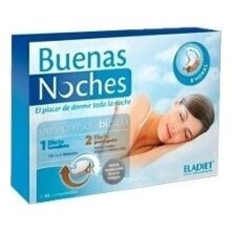 Eladiet Buenas Noches 30 Comprimidos - Buenas