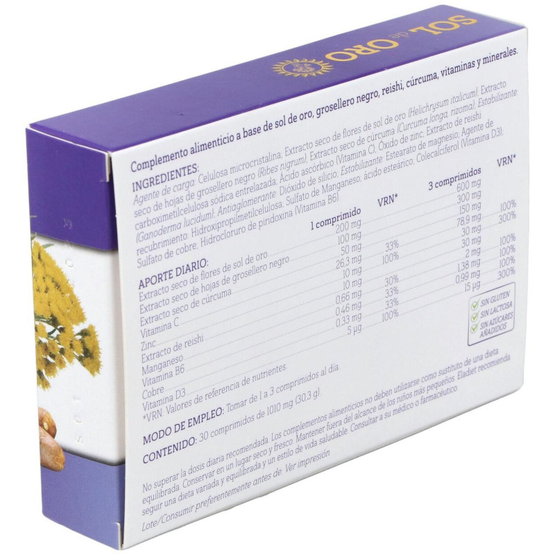 Sol Oro 30 Comp - Eladiet