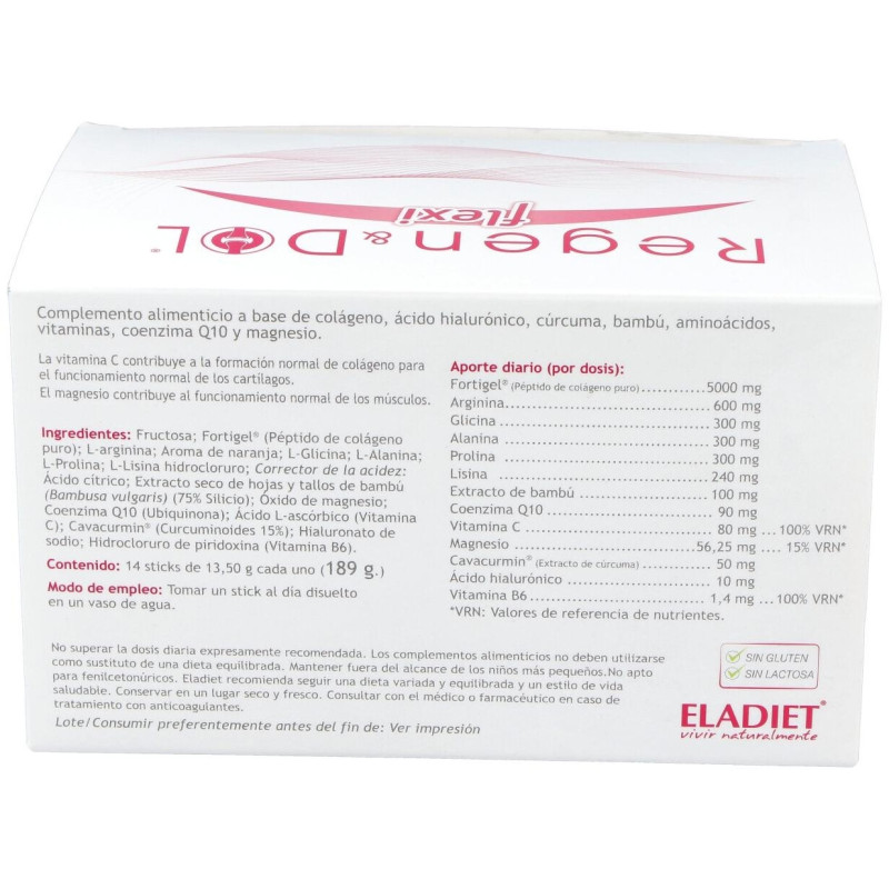 Regendol Flexi Naranja 14 Sticks