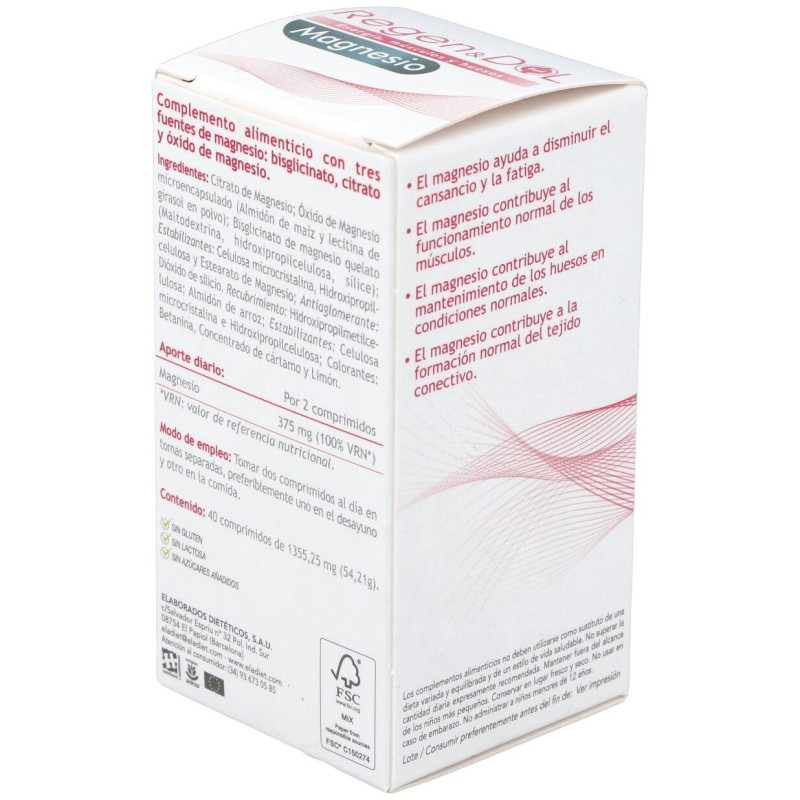 Eladiet Regendol Magnesio 40Comp