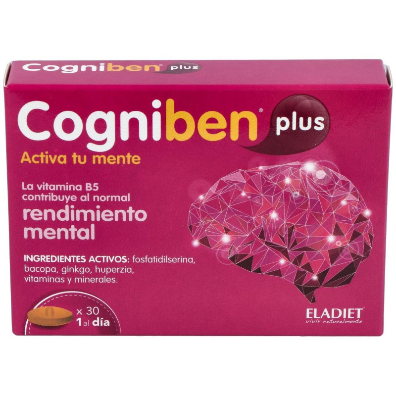 Cogniben Plus 30caps - Eladiet