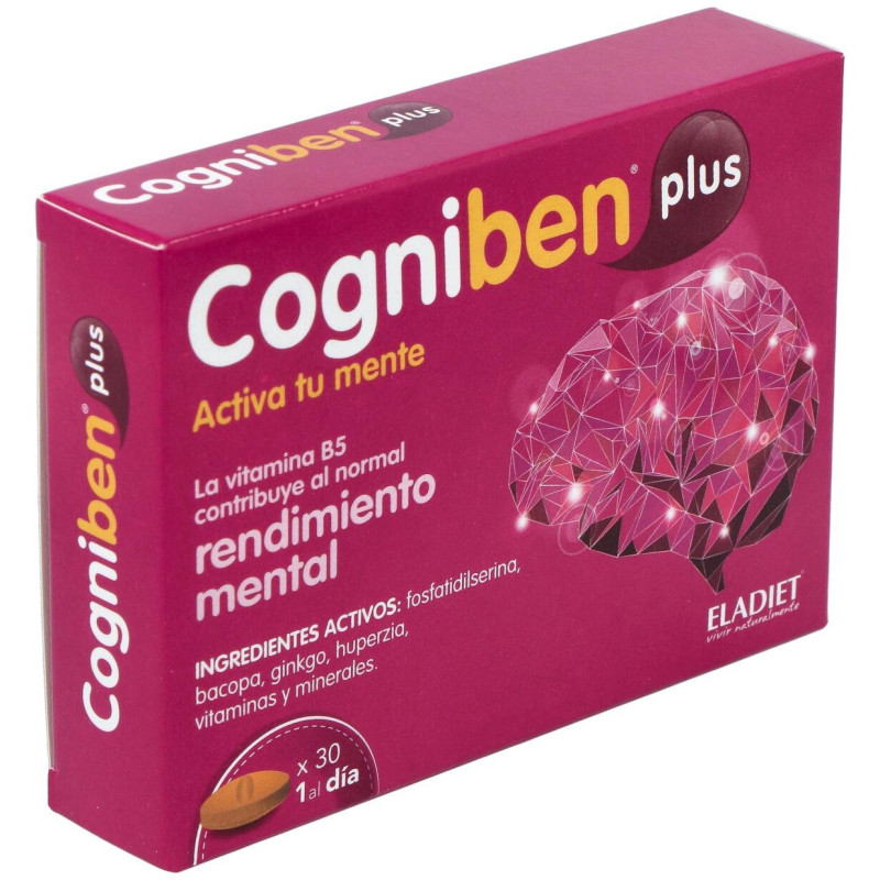 Cogniben Plus 30caps - Eladiet