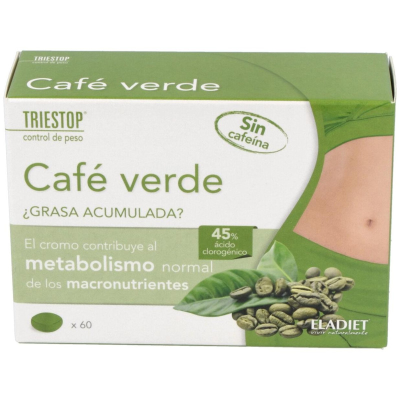 Triestop Cafe Verde 60comp - Eladiet
