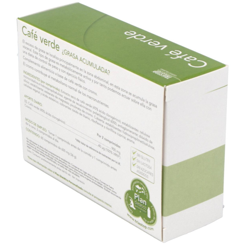 Triestop Cafe Verde 60comp - Eladiet