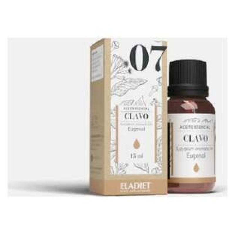 07 Aceite Esencial Clavo 15ml - Eladiet