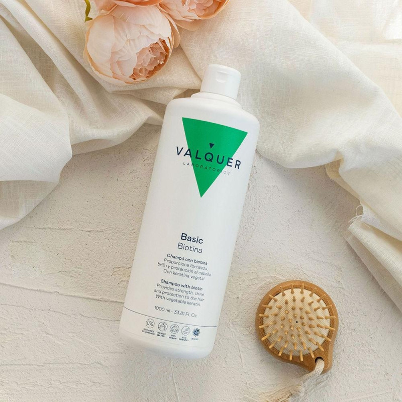 Basic Biotina Champú con Biotina 1000 ml - Valquer